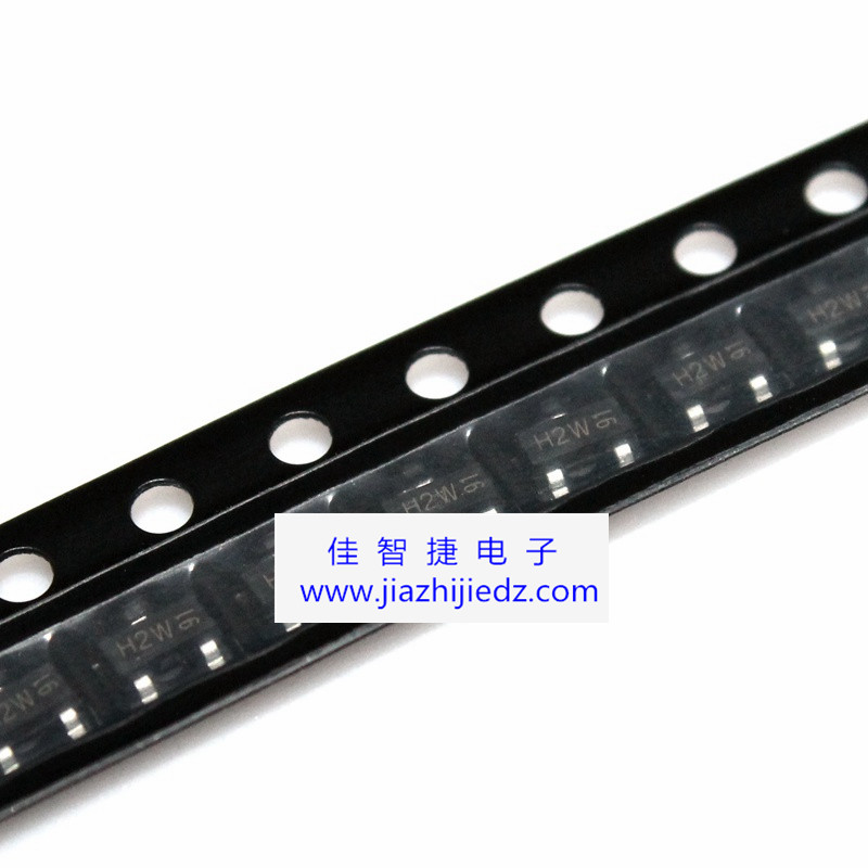 進口BCW70 SOT23 貼片三極管 H2W 100%原裝【原裝正品】